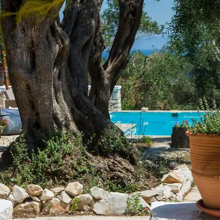 Aetheris Suite, Divine Sea Views, Private Pool, Furnished Terrace, Paxos Villa